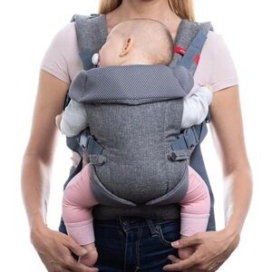 YOU+ME 4-in-1 Newborn to Toddler Chest Carrier - All Positions Front and Back